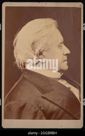 Porträt von Joseph Henry (1797-1878), Dezember 1875. Stockfoto