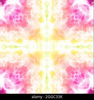 Weicher abstrakter Kaleidoskop-Hintergrund. Geometrisches Muster.Pastellfarben Stockfoto