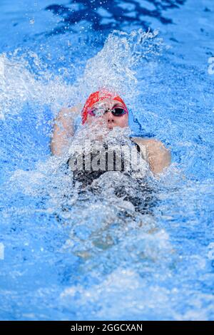 TOKIO, JAPAN. August 2021. Jessica-Jane Applegate aus Großbritannien nimmt am Dienstag, den 31. August 2021 in TOKIO, JAPAN, an der 200m individuellen Medley - SM14 im Rahmen des Schwimmwettbewerbs der Paralympischen Spiele Tokio 2020 im Tokyo Aquatics Center Teil. Kredit: Taka G Wu/Alamy Live Nachrichten Stockfoto