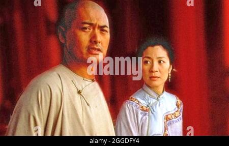 CROUCHING TIGER, HIDDEN DRAGON 2000 Columbia TriStar Film mit Chow Yun-Fat und Michelle Yeoh Stockfoto