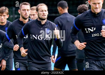 ZEIST, NIEDERLANDE - 31. AUGUST: Daley Blind aus den Niederlanden während der Niederländischen Trainingssitzung auf dem KNVB Campus am 31. August 2021 in Zeist, Niederlande (Foto: Jeroen Meuwsen/Orange Picches) Stockfoto