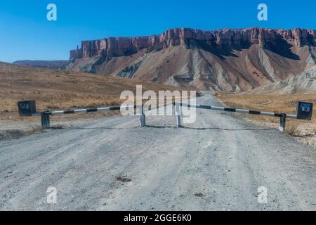 Eingangstor zum UNESCO-Nationalpark, Band-E-Amir-Nationalpark, Afghanistan Stockfoto