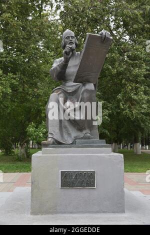 Denkmal für Andrei Rubljow, Wladimir, Goldener Ring, Russland Stockfoto