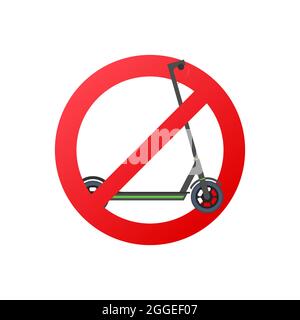 Schwarz, kein Roller. 3d-Renderdarstellung. Schwarzer Hintergrund. Vektorgrafik. Stock Vektor