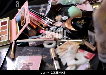 Allgemeine Ansichten des Aufschlags, der für Models und Bräute in London, Großbritannien, verwendet werden kann. Stockfoto