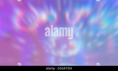 Abstrakt verschwommen rosa Hintergrund mit bunten Blasen. Stockfoto