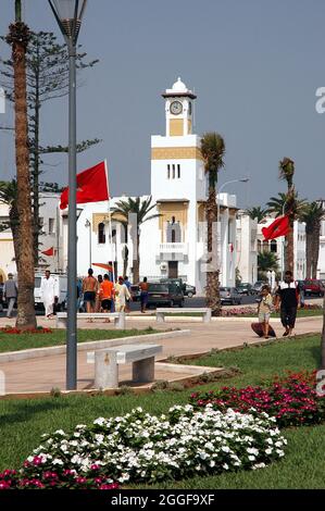 Alte portugiesische Architektur in El Jadida (Mazagan) in Marokko Stockfoto