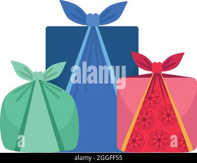 Geschenke Schachteln Geschenke Stock Vektor