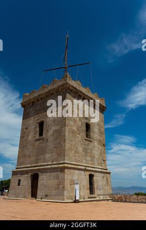 Montjuic Castle 2021 Stockfoto