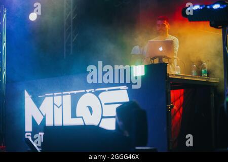 BEZIRK BRCKO, BOSNIEN UND HERZEGOWINA - 21. AUGUST 2021: Stockfoto