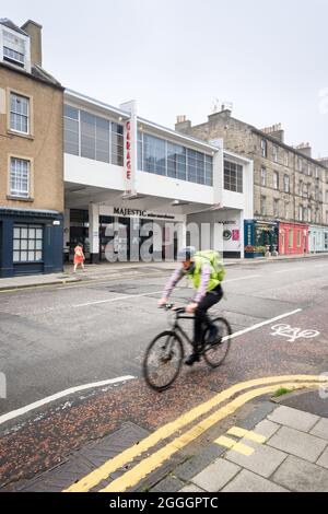 Edinburgh, Schottland, Großbritannien - Garage von Basil Spence Stockfoto