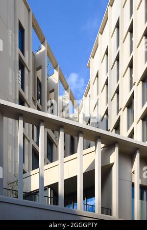 London, England, Großbritannien - Paul Marshall-Gebäude für die London School of Economics von Grafton Architects Stockfoto