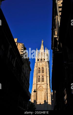 FRANKREICH. GIRONDE (33) STADT BORDEAUX. DER PEY-BERLAND TOWER Stockfoto