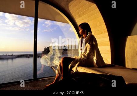 PRINCIPALTY VON MONACO. HYDROTHERAPIE Stockfoto