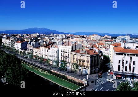 FRANKREICH, PYRENÄEN ORIENTALES (66) PERPIGNAN Stockfoto