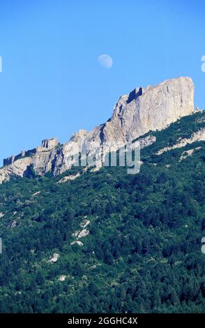 FRANKREICH. AUDE (11) PEYREPERTUSE CATHAR CASTLE Stockfoto
