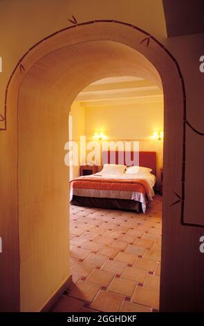 FRANKREICH; HAUTE-CORSE (20) CALVI, LUXUSHOTEL „DOMAINE DE LA SIGNORIA“ Stockfoto