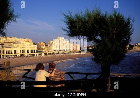 FRANKREICH. PYRENEES-ATLANTIQUES (64) BIARRITZ Stockfoto
