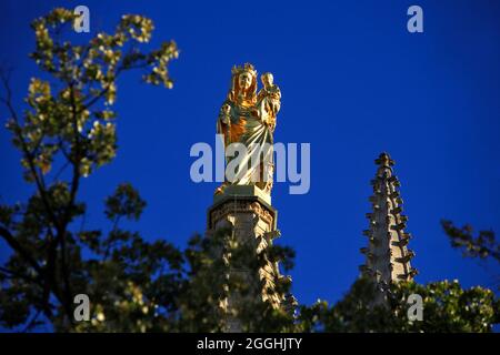 FRANKREICH, GIRONDE (33) BORDEAUX, PEY-BERLAND TOWER Stockfoto