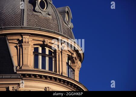 FRANKREICH. PARIS (75) 11 BEZIRK EME. GEBÄUDE AN DER LEDRU ROLLIN AVENUE Stockfoto