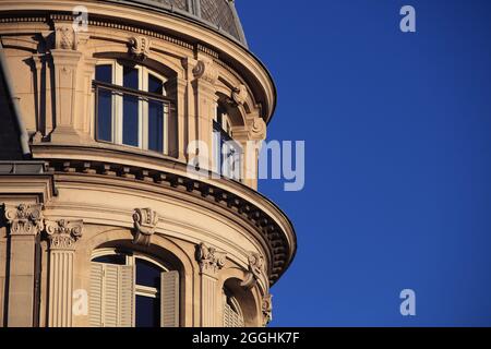 FRANKREICH. PARIS (75) 11 BEZIRK EME. GEBÄUDE AN DER LEDRU ROLLIN AVENUE Stockfoto