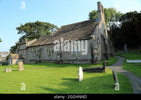 St. Peter's Church in der Nähe der Main Street, Heysham, Lancaster, Lancashire, England, Vereinigtes Königreich Stockfoto