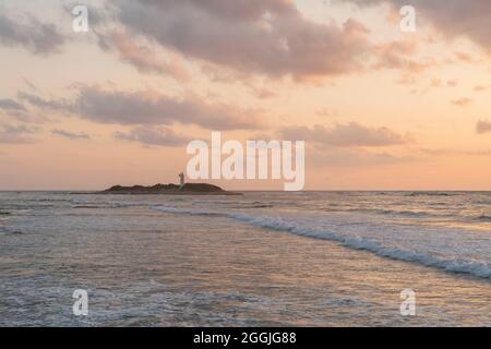Licosa Island, Cilento Stockfoto