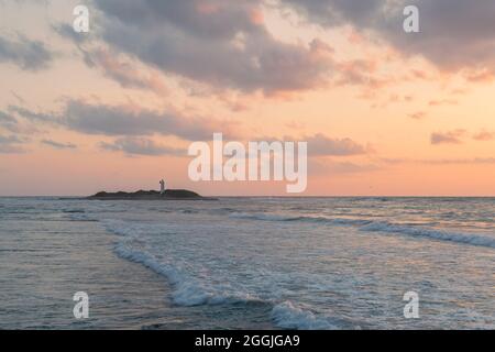 Licosa Island, Cilento Stockfoto