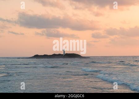 Licosa Island, Cilento Stockfoto