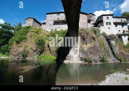 Borgo San Michele. Stockfoto