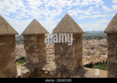 Castell de Capdepera Arta, Mallorca, Balearen, Spanien Stockfoto