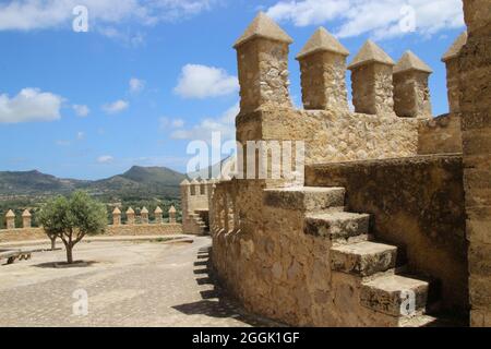 Castell de Capdepera Arta, Mallorca, Balearen, Spanien Stockfoto