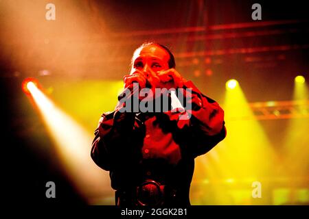 Cremona Italien 29. August 2021 die ukrainische Heavy-Metal-Band Jinjer spielt Live-Konzert im Luppolo Rock - Tatiana Shmayluk © Andrea Ripamonti / Alamy Stockfoto