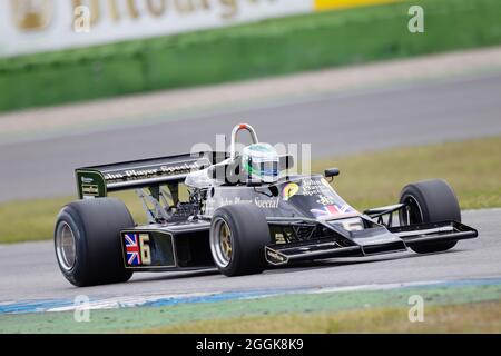 Lotus Black&Gold Collection, Hockenheim Historic, Jim Clark Revival 2021 Stockfoto