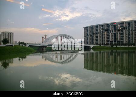 Tribeny Nirjhor Wohngebiet Stockfoto