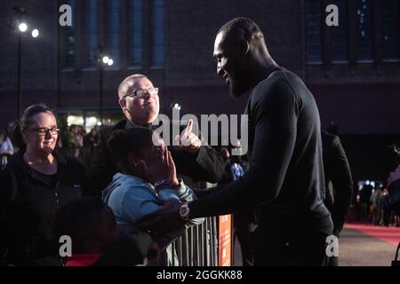 London, Großbritannien. September 2021. Stormzy bei den GQ Men of the Year Awards 2021, der Tate Modern, London. Bilddatum: Mittwoch, 1. September 2021. Bildnachweis sollte lauten: Matt Crossick/Alamy Live News Stockfoto