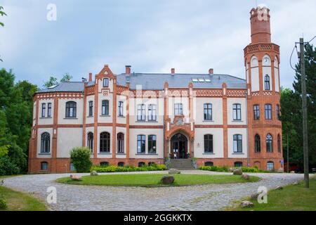 Schloss Gamehl, Gamehl bei Wismar, Mecklenburg-Vorpommern, Deutschland Stockfoto