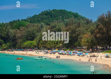 Surin Beach, Phuket, Andam Sea, Indischer Ozean, Thailand, Asien Stockfoto