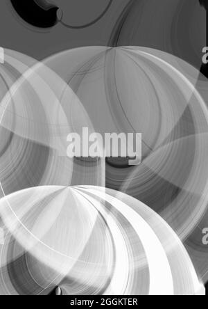 Illustration mit verschiedenen und bunten geometrischen Formen Stockfoto