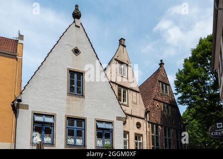 Deutschland, Bremen, historisches Handwerksviertel Schnoor, Schnoorviertel, Freie Hansestadt Bremen Stockfoto