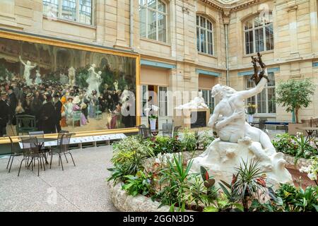 Le Jardin des Sculptures im Museum der Schönen Künste von Rouen, Frankreich Stockfoto