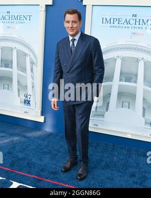 1. September 2021, West Hollywood, Kalifornien, USA: Clive Owen nimmt an der Premiere von FX's ''Impeachment: American Crime Story' Teil (Kreditbild: © Billy Bennight/ZUMA Press Wire) Stockfoto