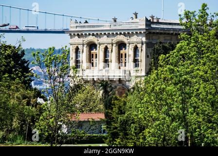 Kucuksu Palast in Beykoz, Stadt Istanbul, Türkei Stockfoto