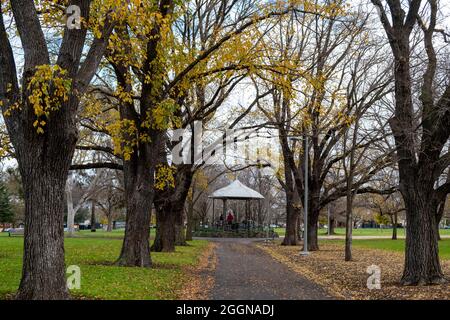 Darling Gardens Rotunda in Clifton Hill, Melbourne, Victoria, Australien Stockfoto