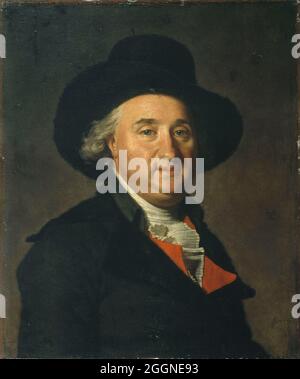 Porträt von Joseph Le Bon (1765-1795). Museum: Musée Carnavalet, Paris. Autor: ANONYM. Stockfoto