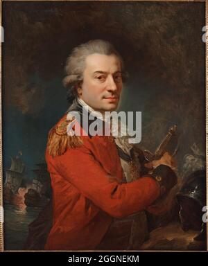 Comte Pierre André de Suffren de Saint-Tropez (1729-1788). Museum: PRIVATE SAMMLUNG. Autor: ANONYM. Stockfoto