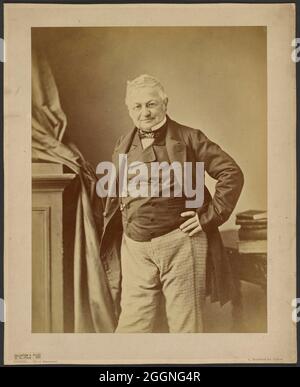 Porträt von Adolphe Thiers (1797-1877). Museum: PRIVATE SAMMLUNG. AUTOR: ANDRE ADOLPHE-EUGENE DISDERI. Stockfoto