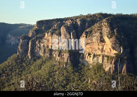 Blick vom San Rafael Drive in Katoomba, NSW Stockfoto