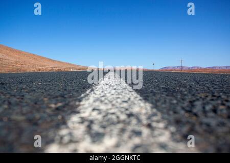 Richtersveld R382 zwischen Port Nolloth und Steinkopf, Nordkap Stockfoto