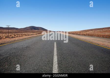 Richtersveld R382 zwischen Port Nolloth und Steinkopf, Nordkap Stockfoto